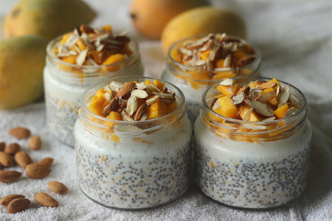 overnight oats with dried fruit