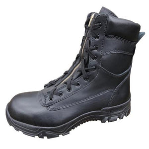 high leg zip safety boots