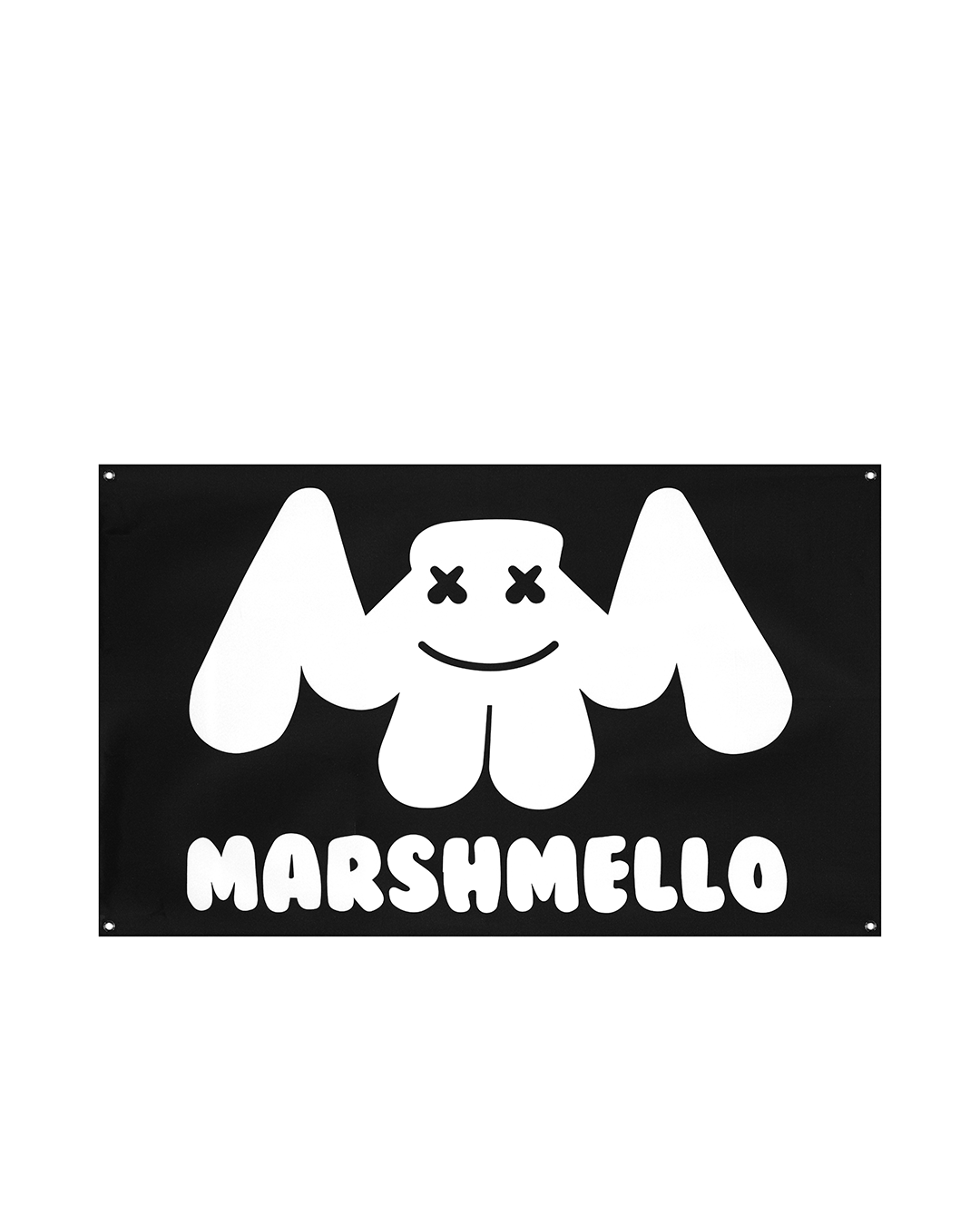 Marshmello Bat Flag