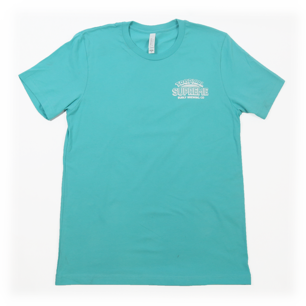 Tropical Supreme Tee - Teal | Surly Brewing Co.