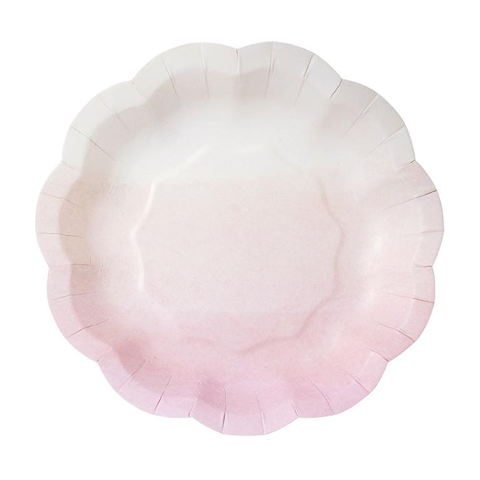 cheap pink paper plates