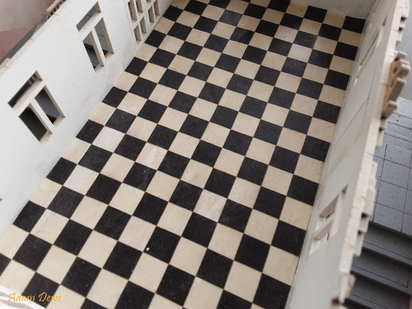 Paper Tile Floor