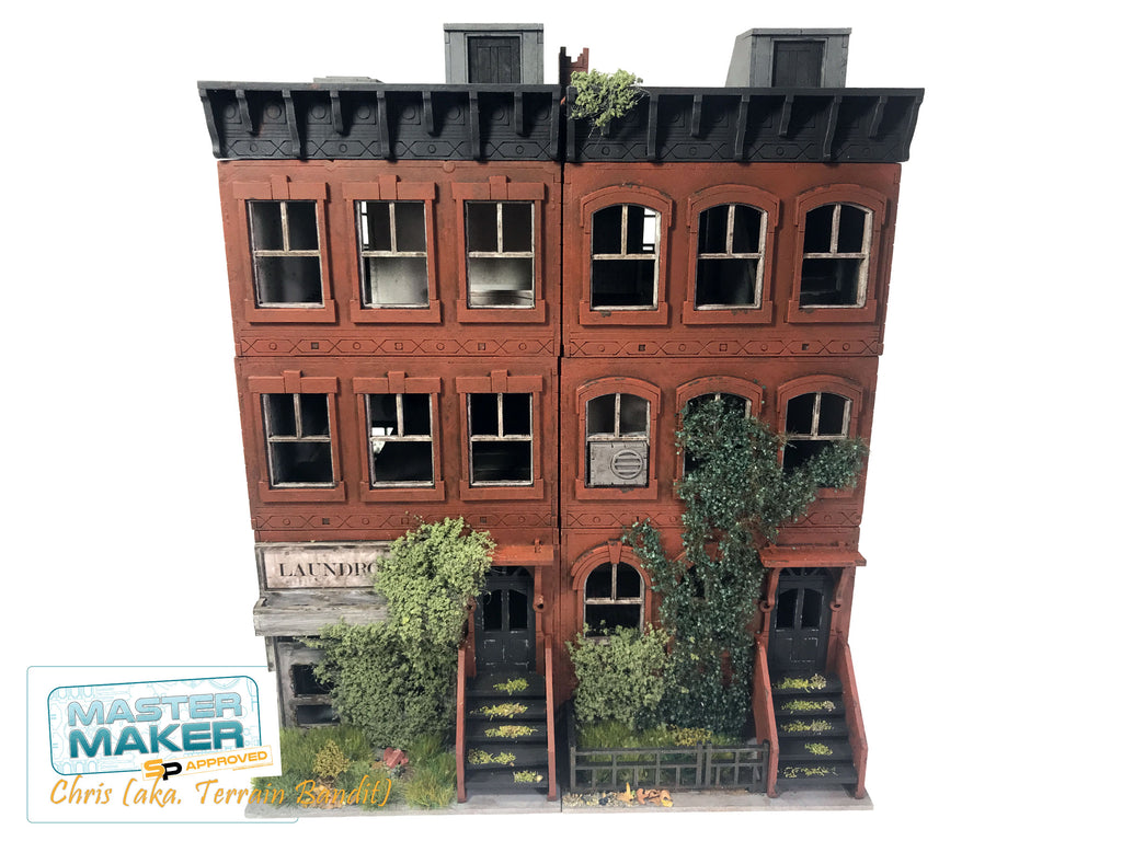 Chris (aka. Terrain Bandit) shows his The Last Of Us themed City Block