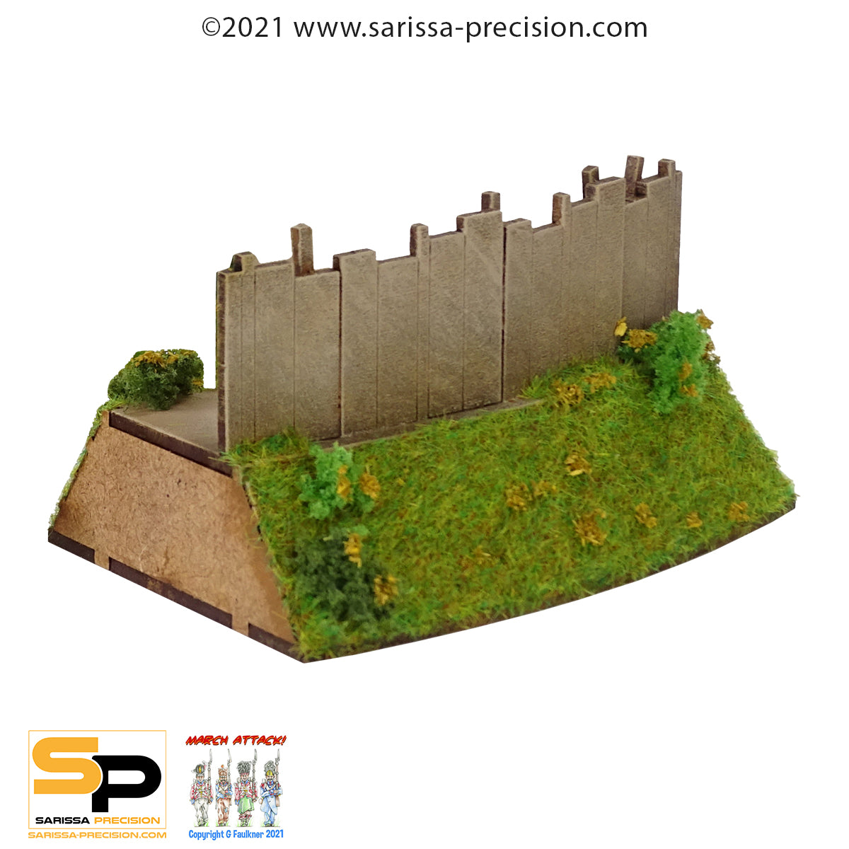 Celt Curved Earth Palisade Walls (3) – Sarissa Precision Limited