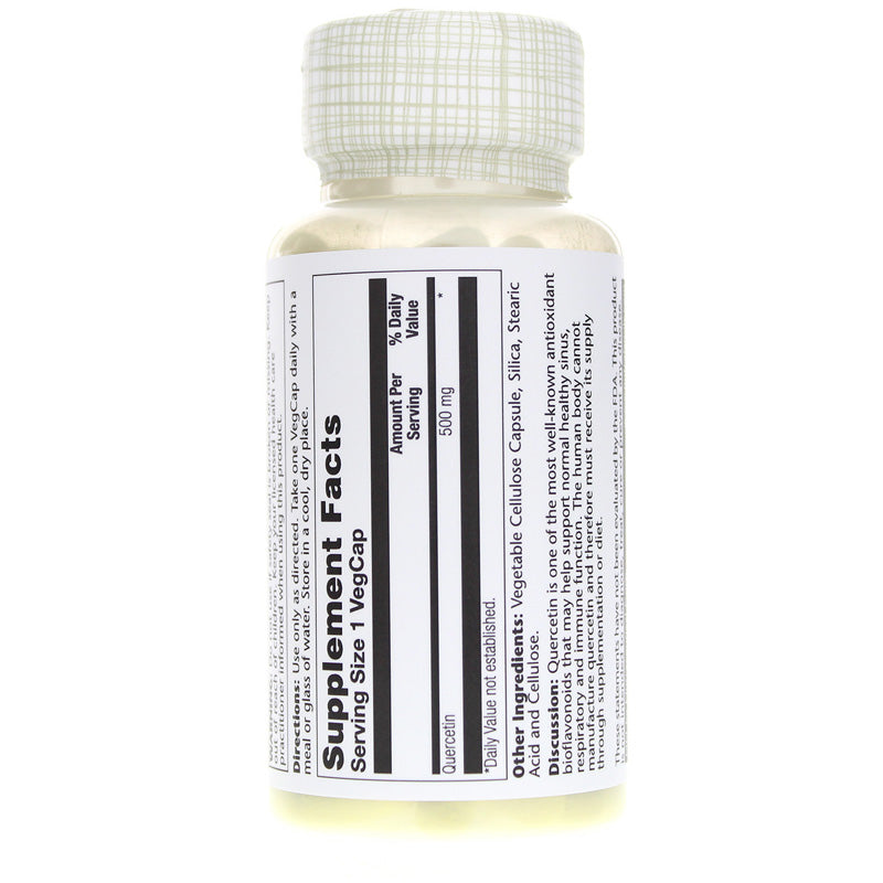 Solaray Quercetin 500 Mg, Non-Citrus Formula – Bwell4ever
