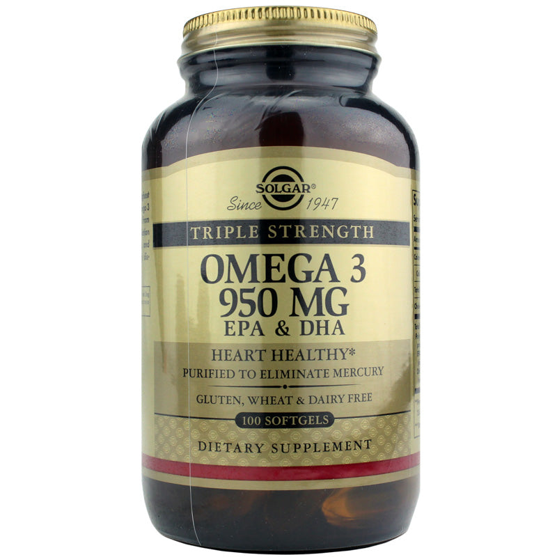 Omega 3 капсулы solgar triple strength. Triple strength Omega 3 Solgar. Омега-3 Солгар 950. Omega 3 950 MG. Solgar 950mg.