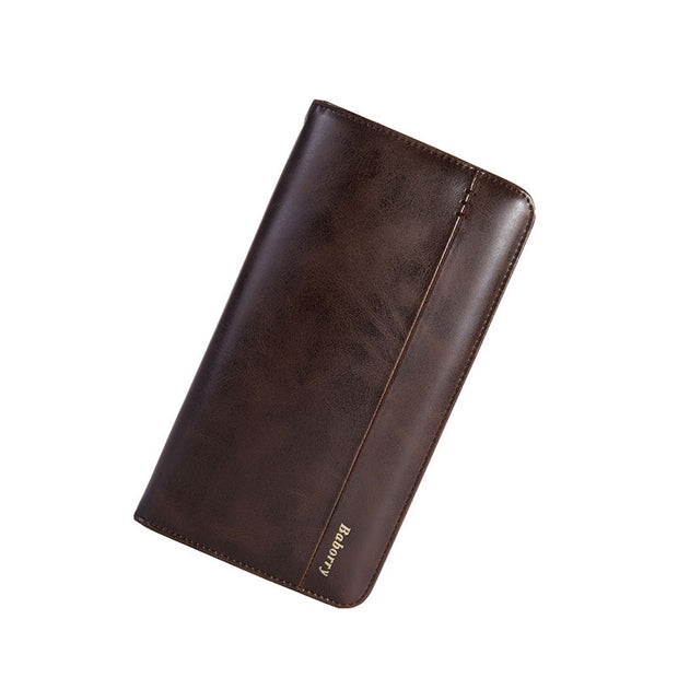 Men's High Quality Multifunctional Long Wallet