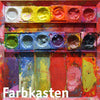 Abbild eines übergrossen Farbkastens (80 x 80 cm)