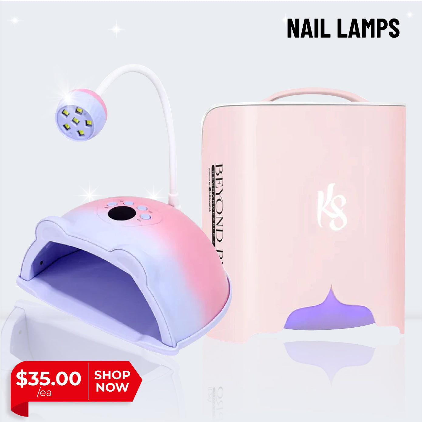 EXTENSION NAIL LAMP - Portable & Rechargeable Focused Beam Led Light - —  ATN Nail Supply