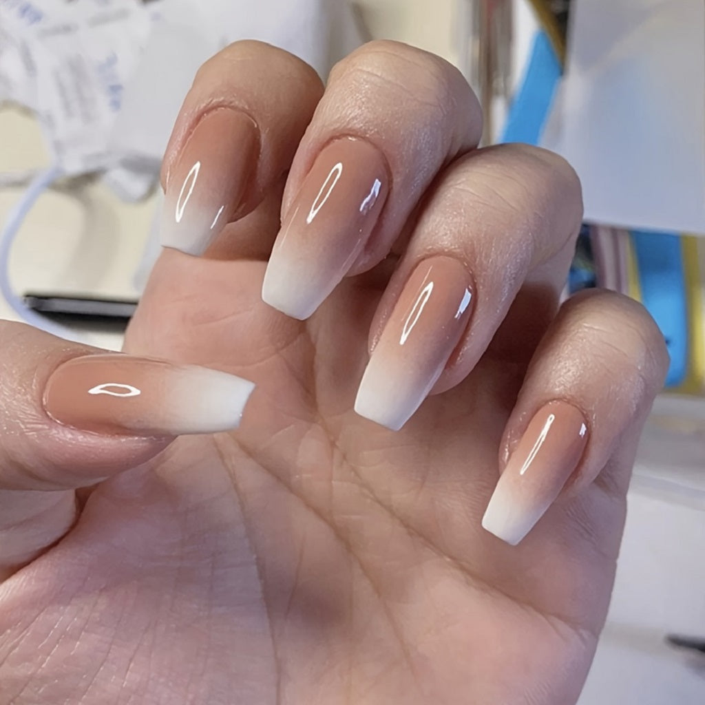 Long Ombre Nails