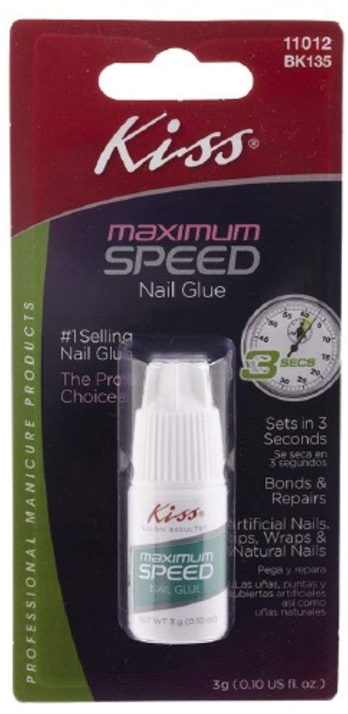 KISS Maximum Speed Pack of 4 Nail Glue