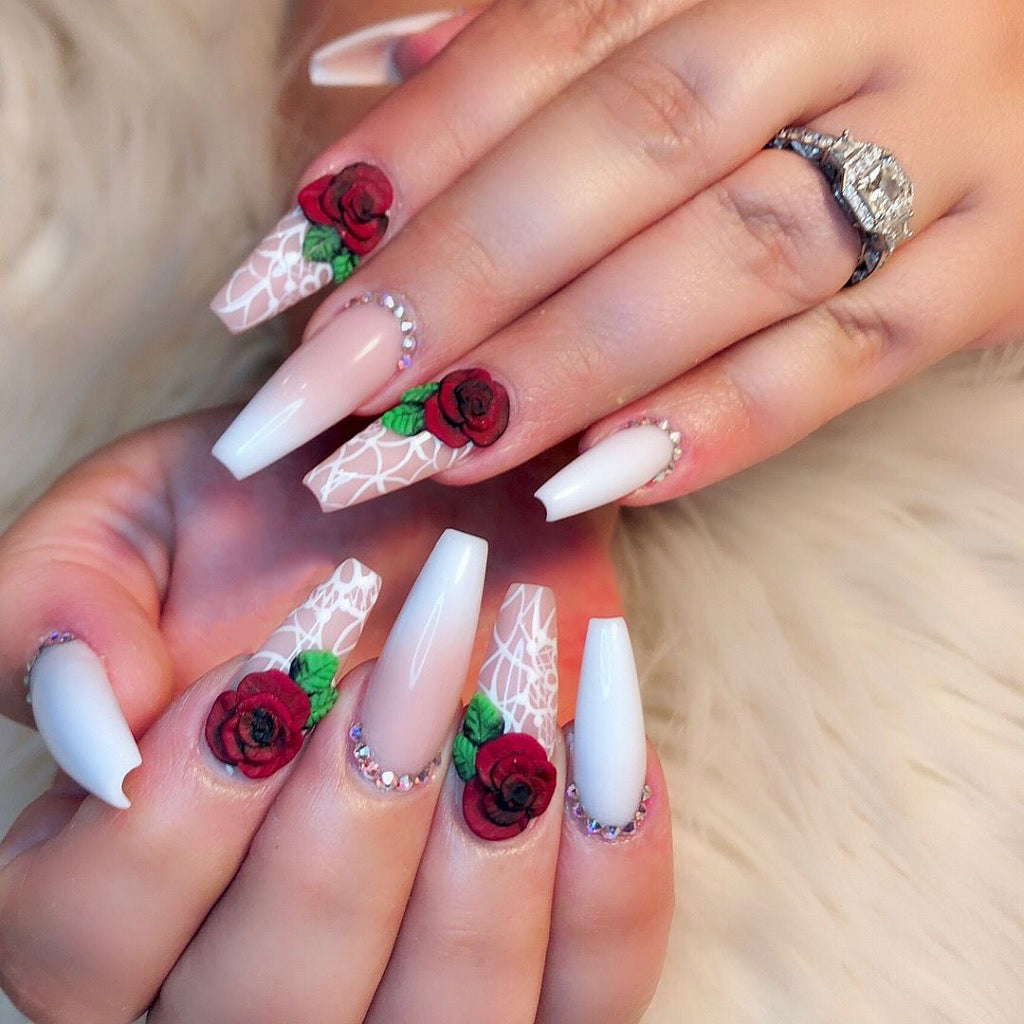 Acrylic Roses