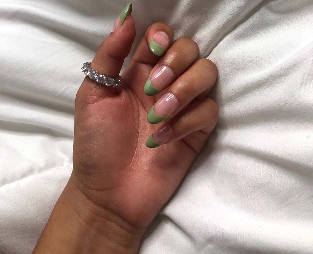 Best Matcha Latte Nail Design