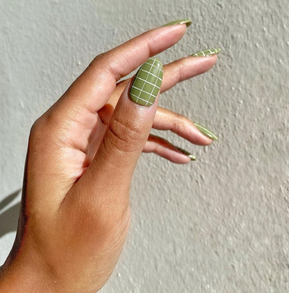 Best Matcha Latte Nail Design