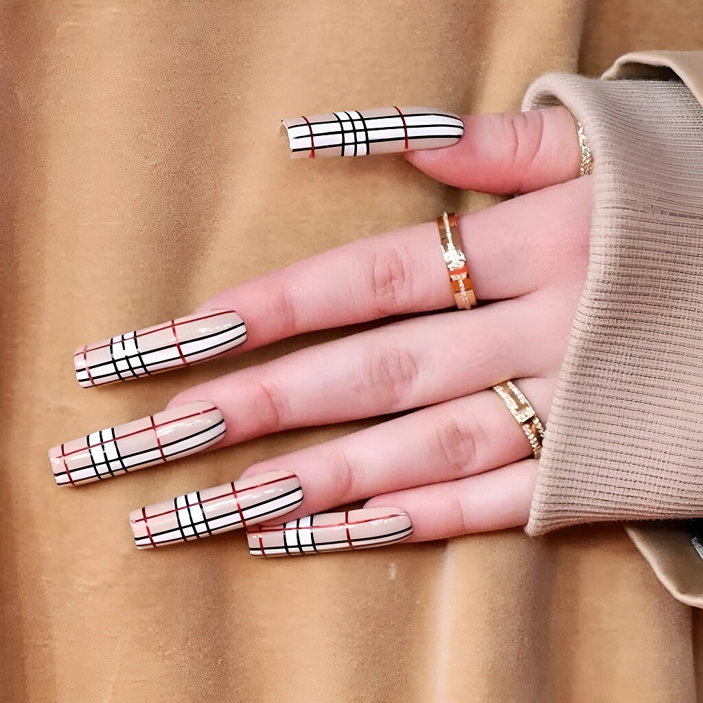 Billie Eilish’s Burberry Nails