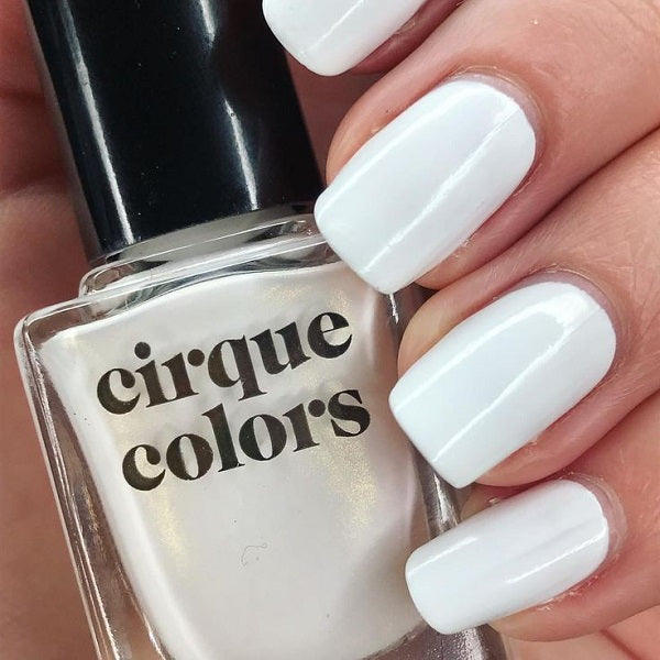 Bright White - Cirque Colors Crème Nail Polish in Carpe Diem