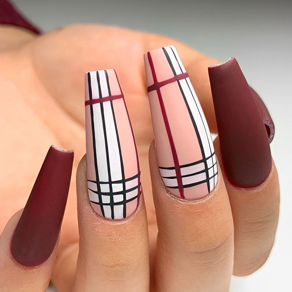 Burberry Nails