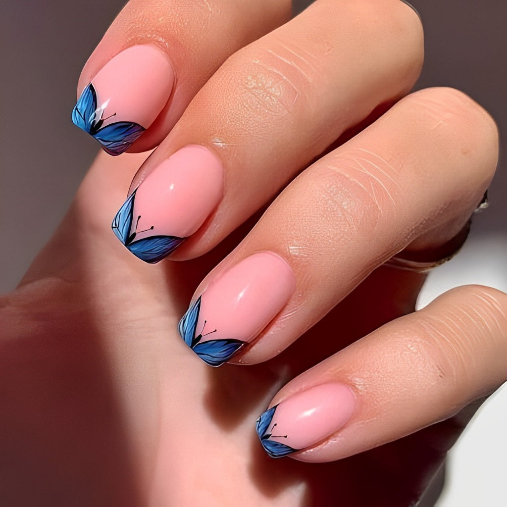 Butterfly French Tips