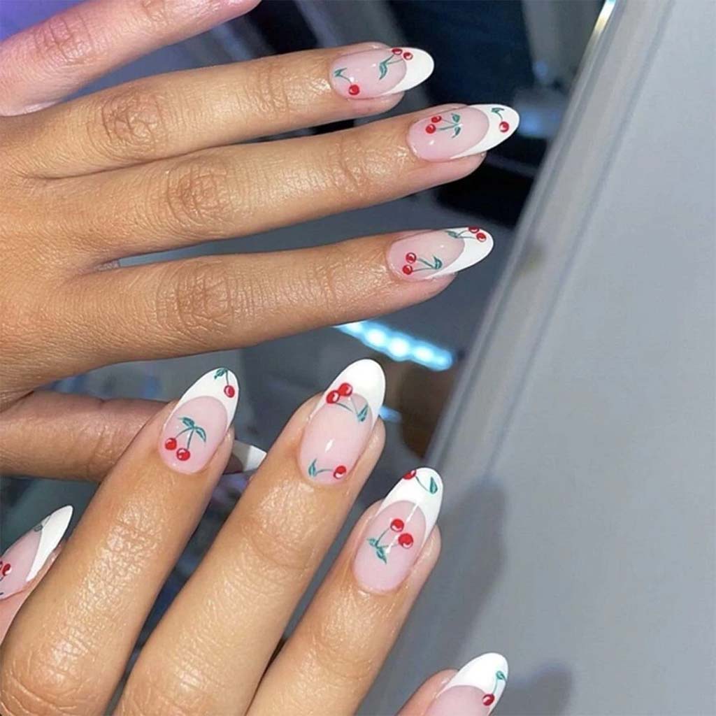 How to Diy Cherry Nail Designs to Wear This Summer