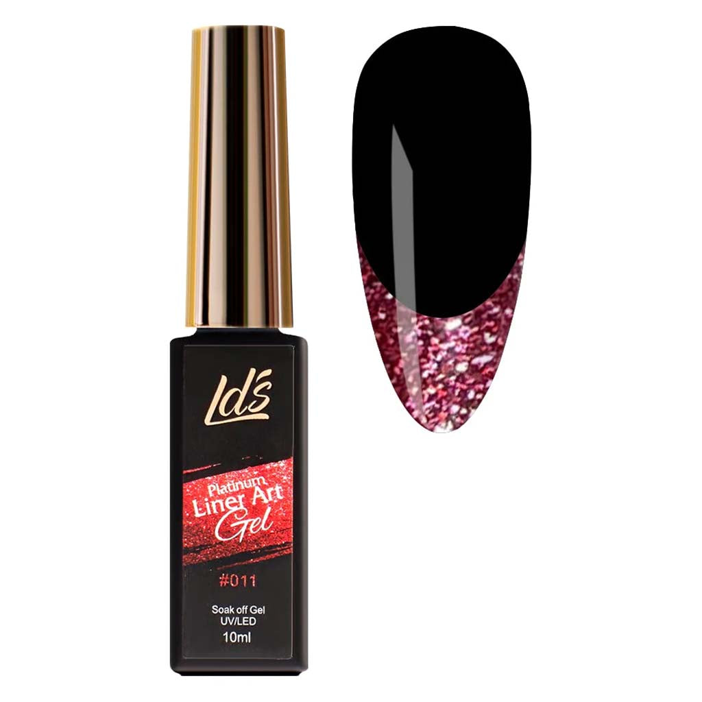 LDS - 11 Cherry Red - Platinum Line Art Gel