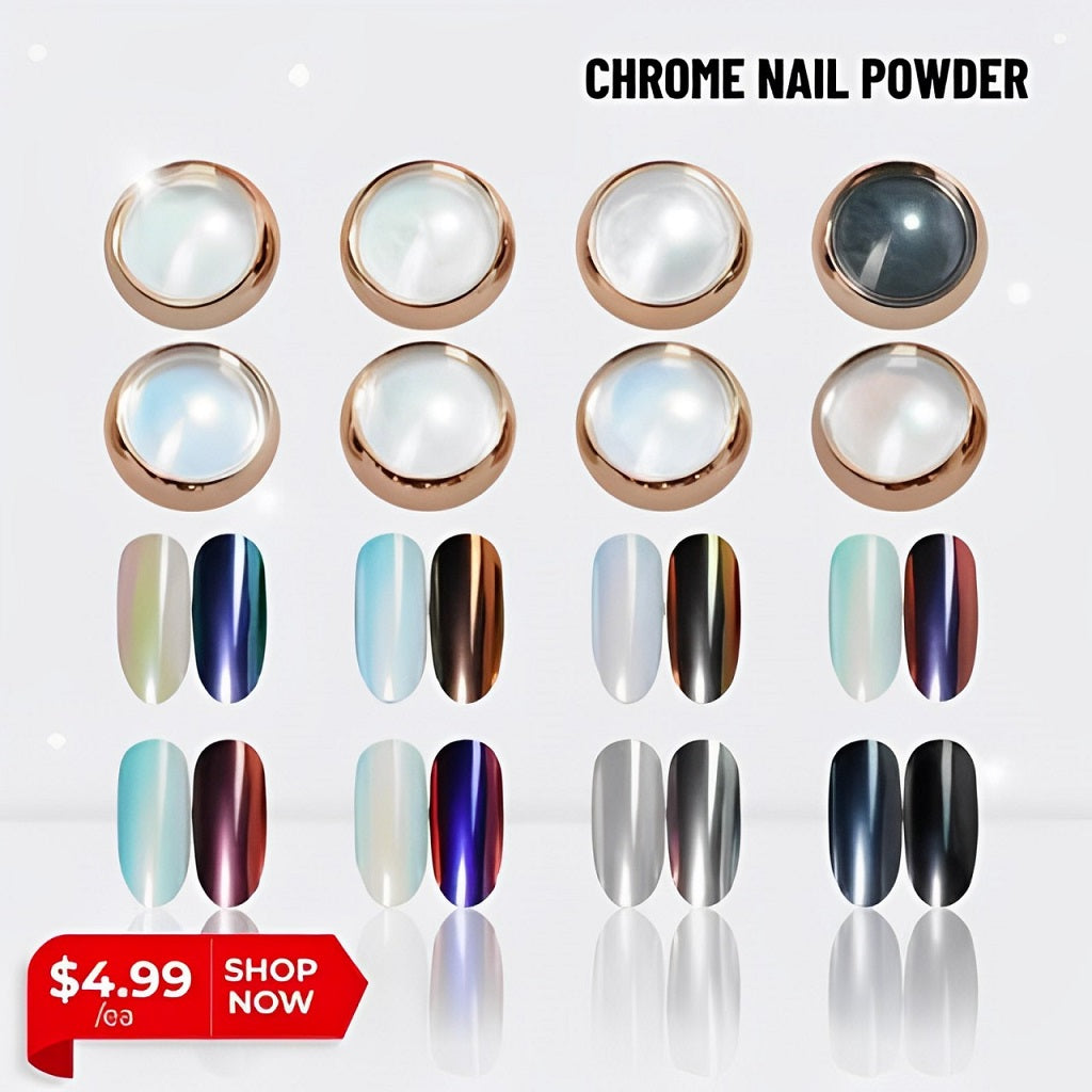 Chrome Nails Powder