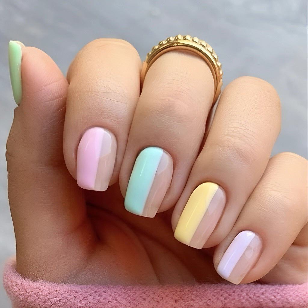 Colorblocked Pastels
