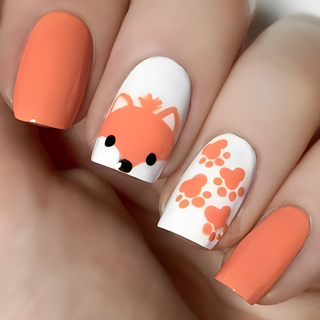 Cute Foxy Nails
