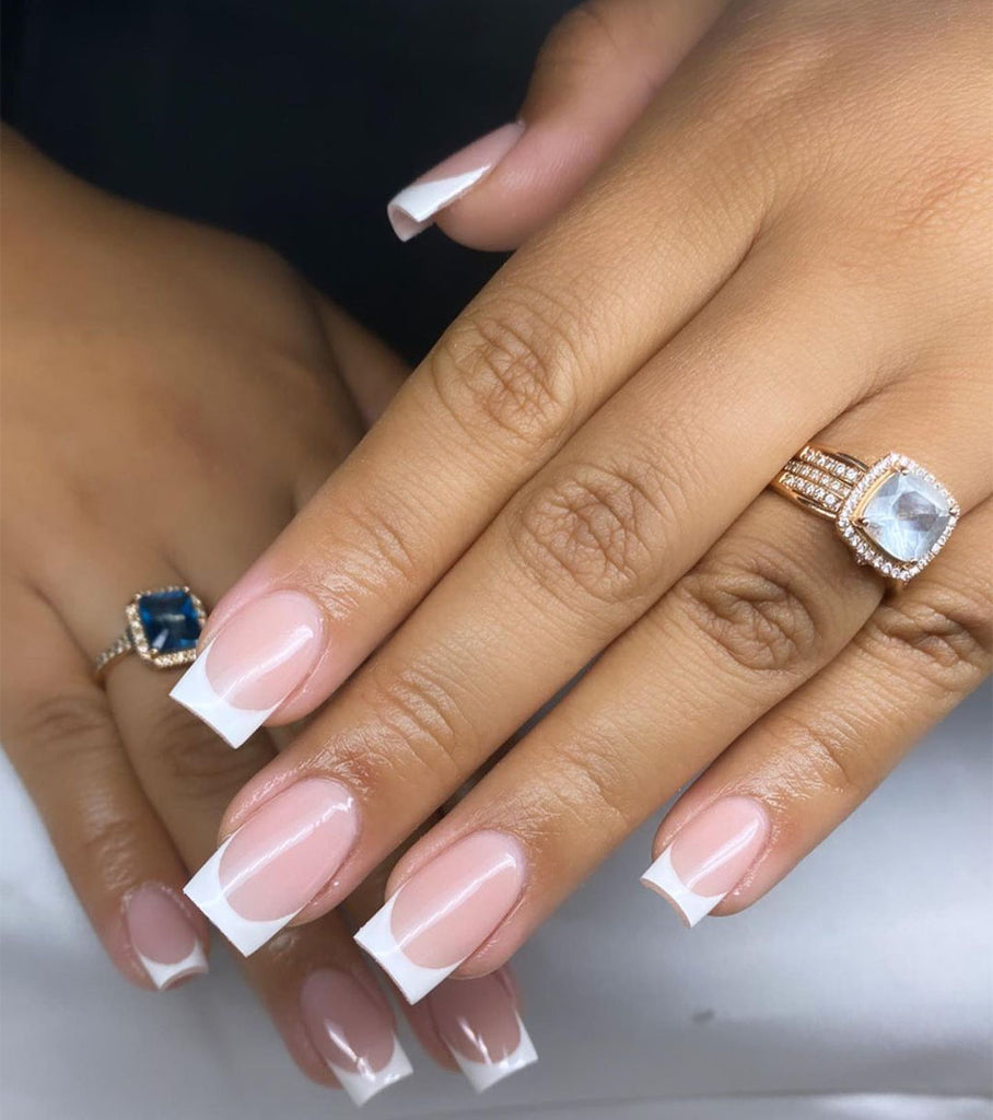 50 Colored French Tip Nails for Cute, Classy Looks