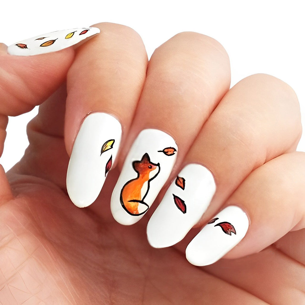 Foxy Nails for Fall