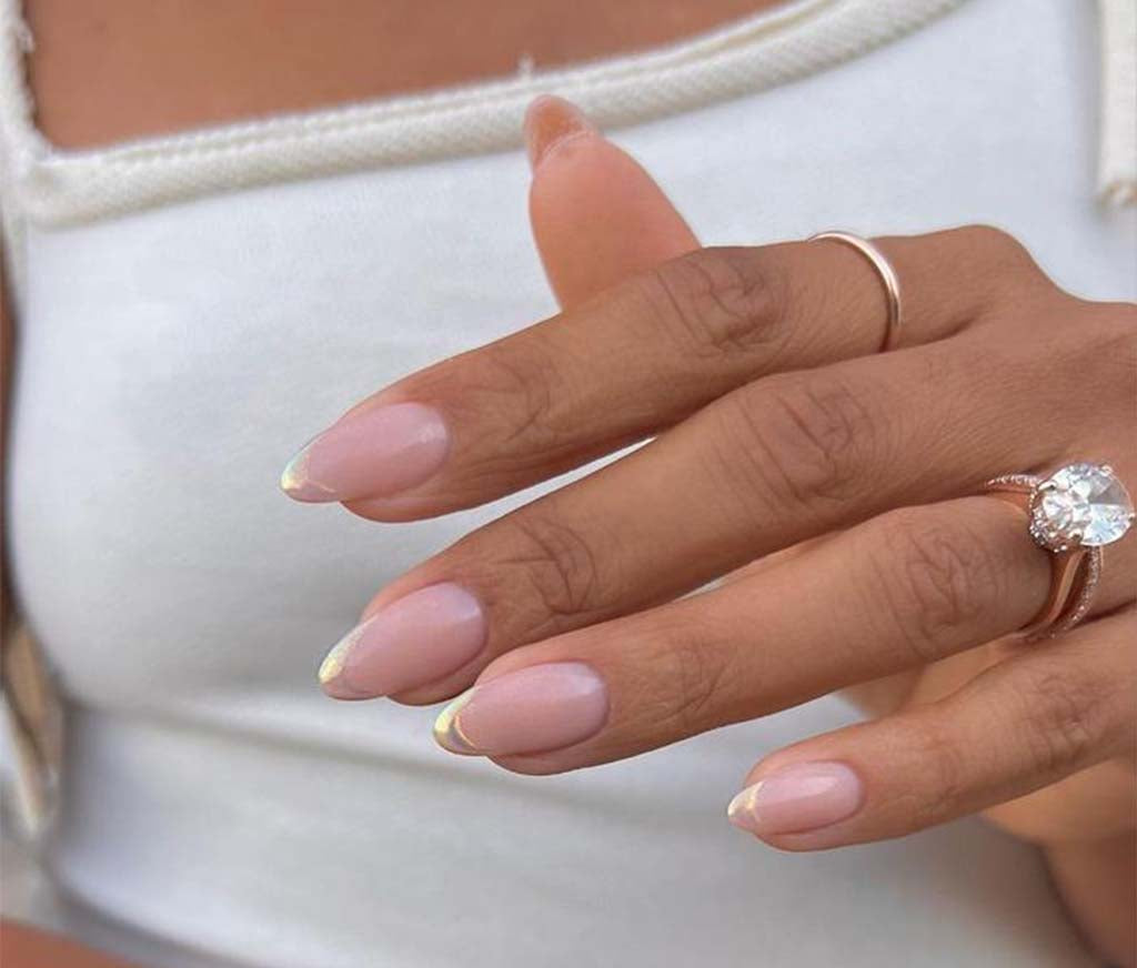 Glazed French Manicure