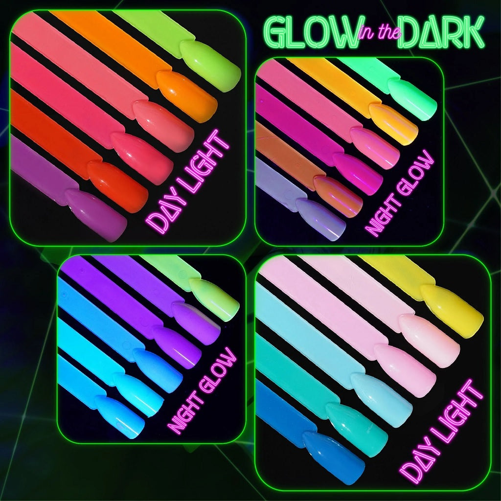 How to Apply Glow in the Dark Gels