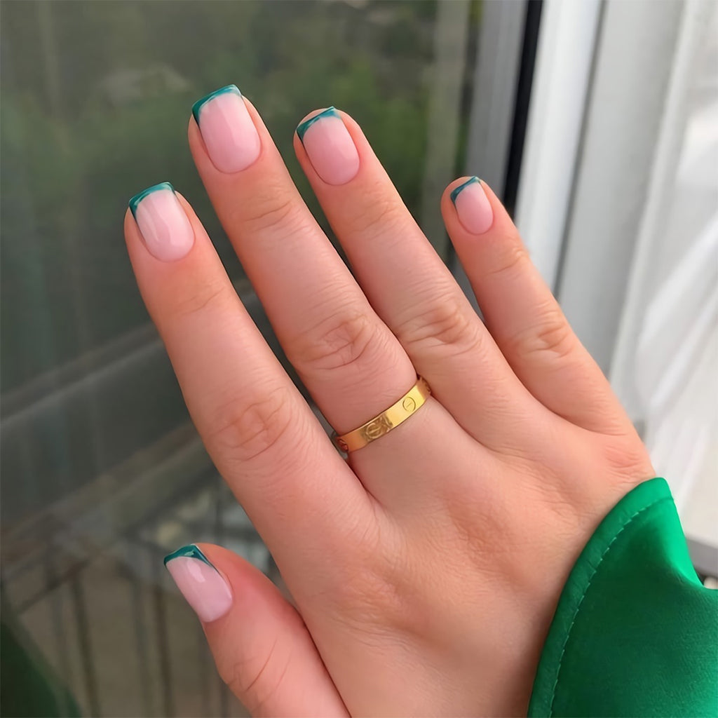 DIY Micro French Nails