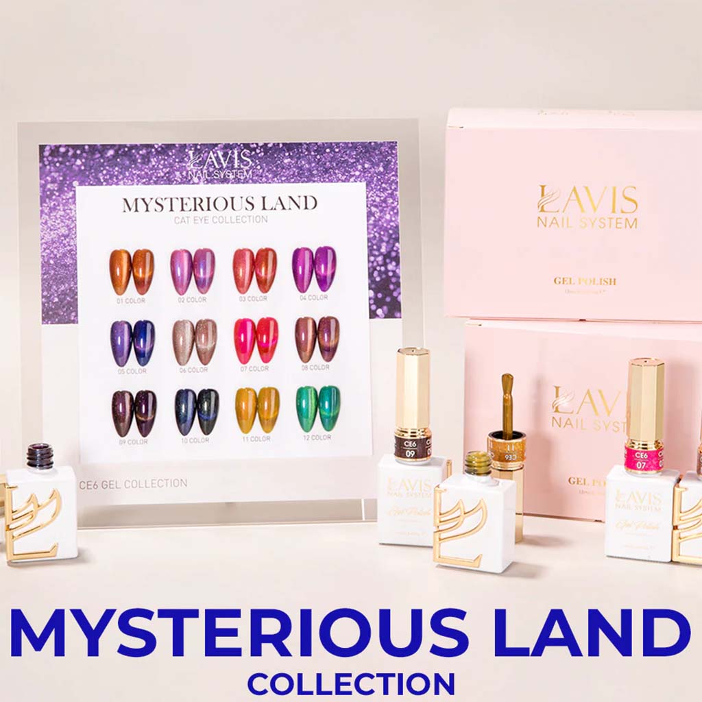 LAVIS Cat Eyes CE6 - Gel Polish - Mysterious Land Collection