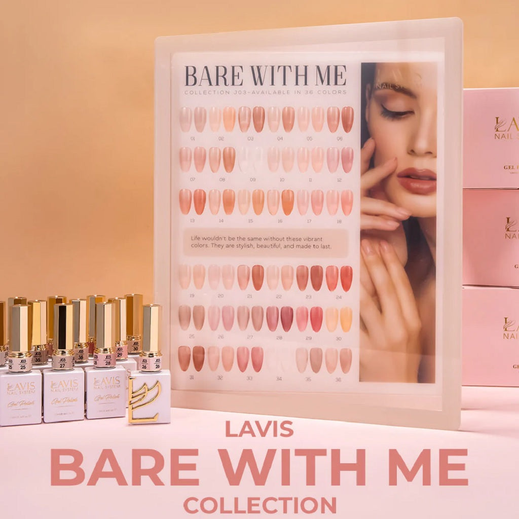 LAVIS J03 - Set 36 Colors - Bare With Me Collection