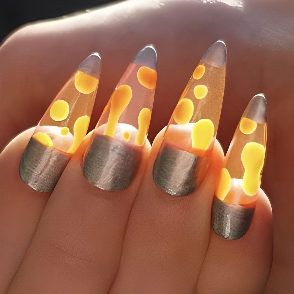 Lava Lamp Nails