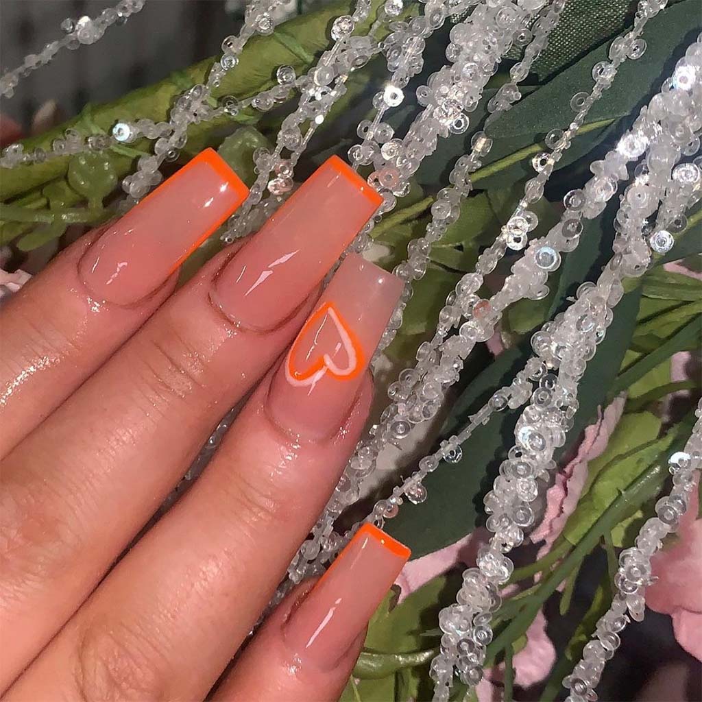 Best Summer Orange Nail Designs to Try 2023