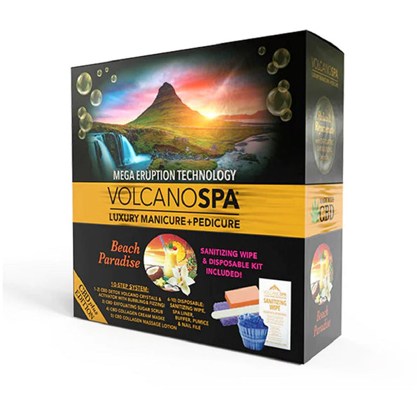 Volcano Spa Beach Paradise Pedicure Kit