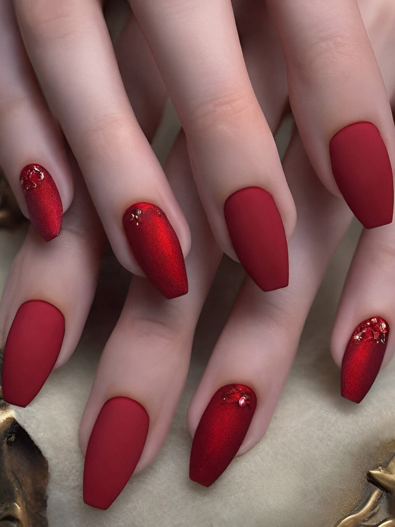 What Nail Designs Look Pretty with Candy Apple Red?