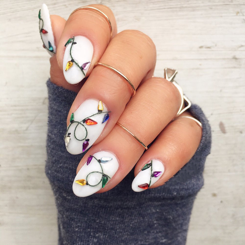 NAIL ART DESIGN: Christmas Light