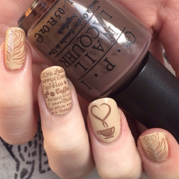 Nail Art for Coffee Lovers