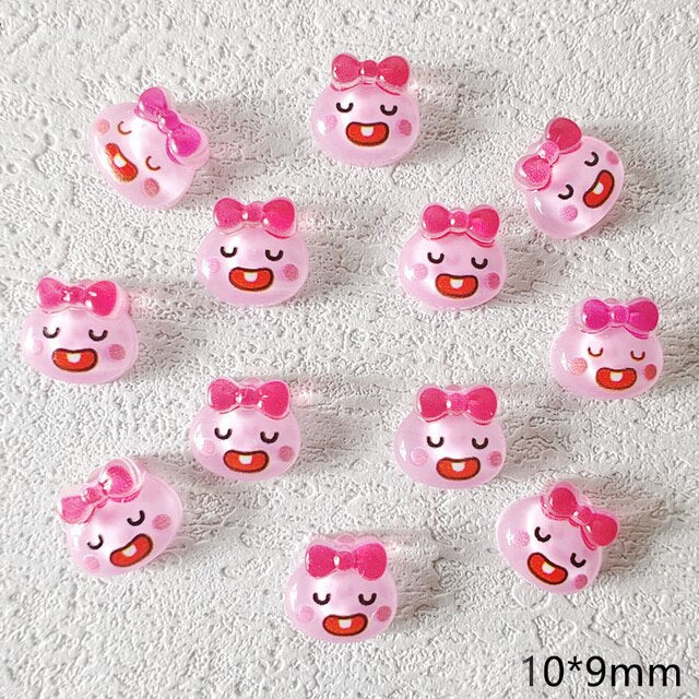 3D Kirby Kawaii Charms 10pcs