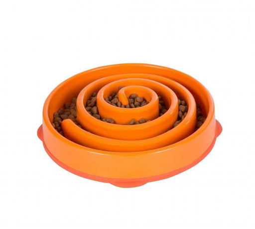 Outward Hound Fun/Slow Feeder For Dogs - Large/Regular (Orange) – P