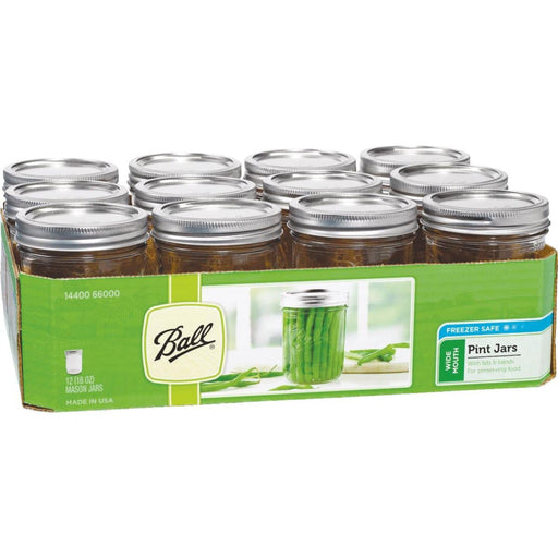 Ball Wide Mouth Canning Jar, 1/2 Gal