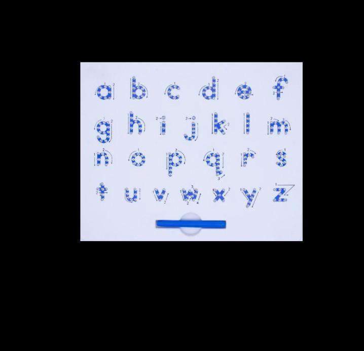 magnetic alphabet learner