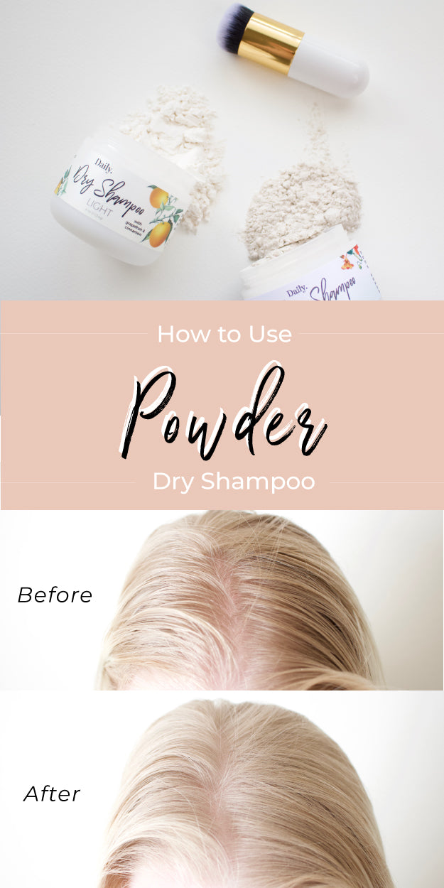Et kors civilisere Pounding How to Use Powder Dry Shampoo – DailyDryShampoo
