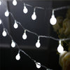 LED Ball String Wedding Christmas Light Outdoor-Solhoppa-White-5M-SolHoppa