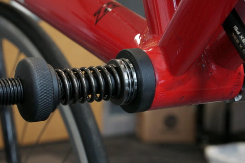 The tension adjust on a Unior bottom bracket facing tool