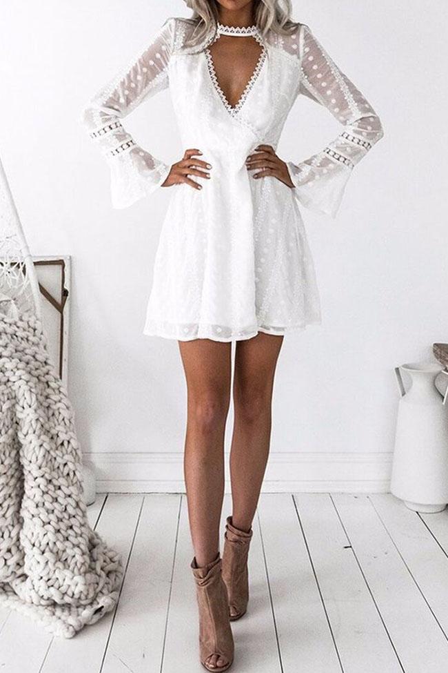 white bodysuit dress