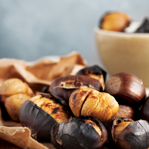 Roasted sweet chestnuts