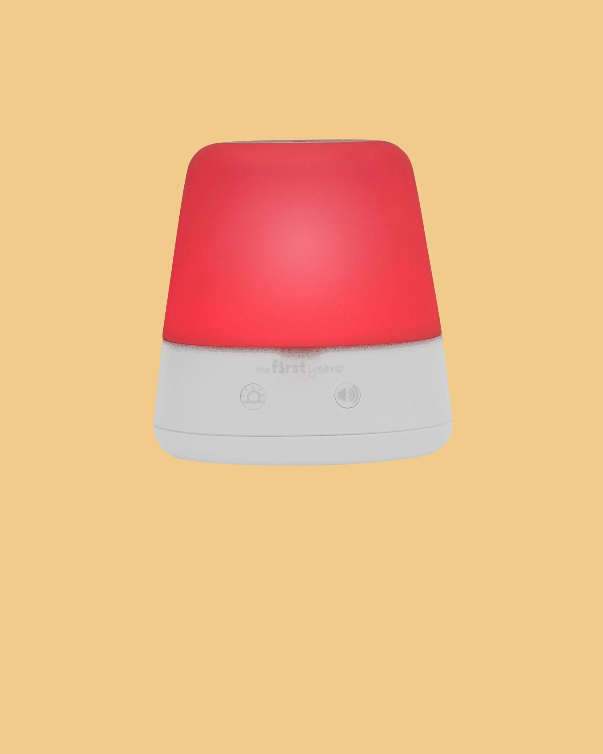 The First Years Sunset Baby Soother with DreamRed Technology - Nightlight and White Noise Soother